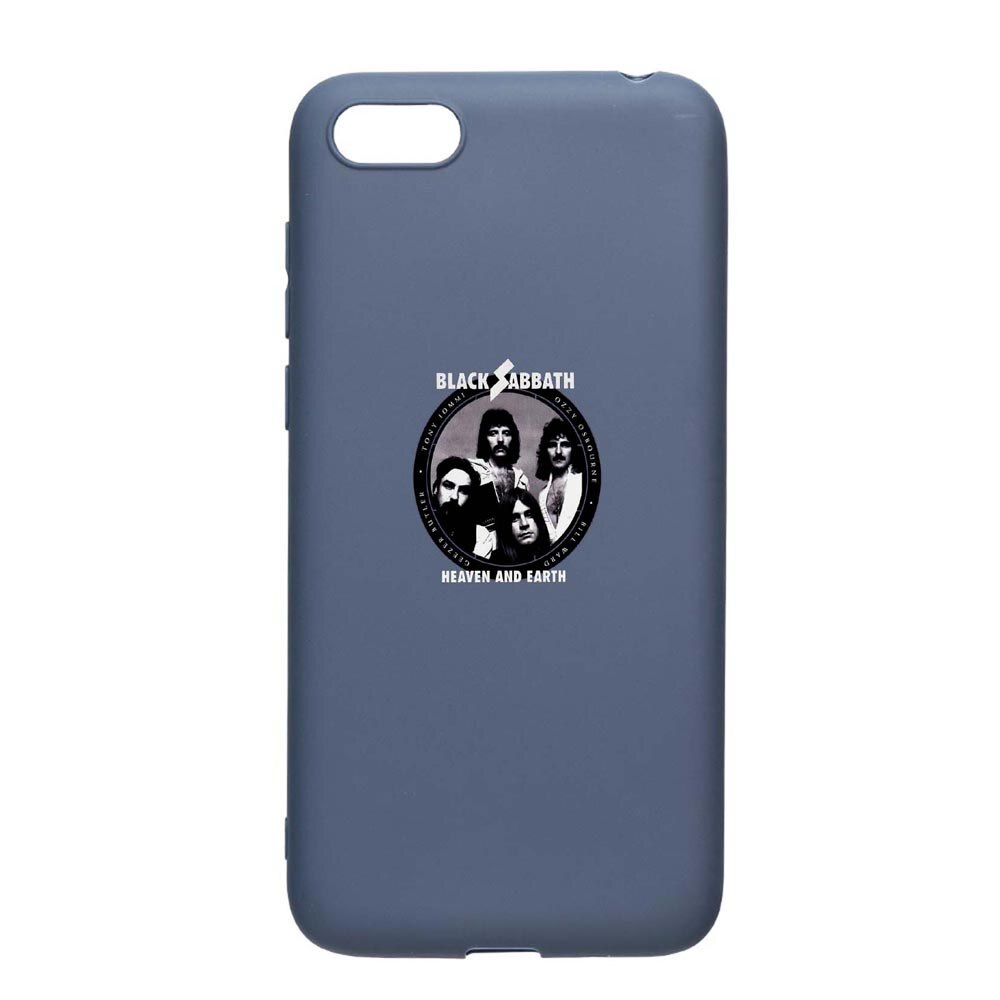 Husa Apple iPhone 6S / 6, Black Sabbath, rezistenta la uzura, anti-alunecare, din silicon Premium, AlaskanBlue, AB537