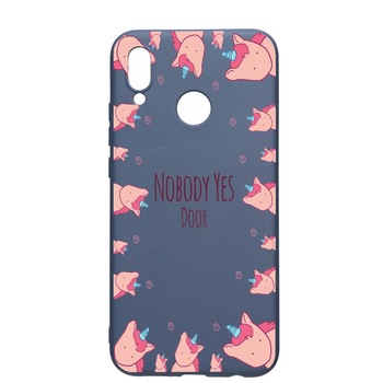 Husa Samsung Galaxy A20, Unicorn - Nobody yes, rezistenta la uzura, anti-alunecare, din silicon Premium, AlaskanBlue, AB523 Husa Samsung Galaxy A20, Unicorn - Nobody yes, rezistenta la uzura, anti-alunecare, din silicon Premium, AlaskanBlue, AB523
