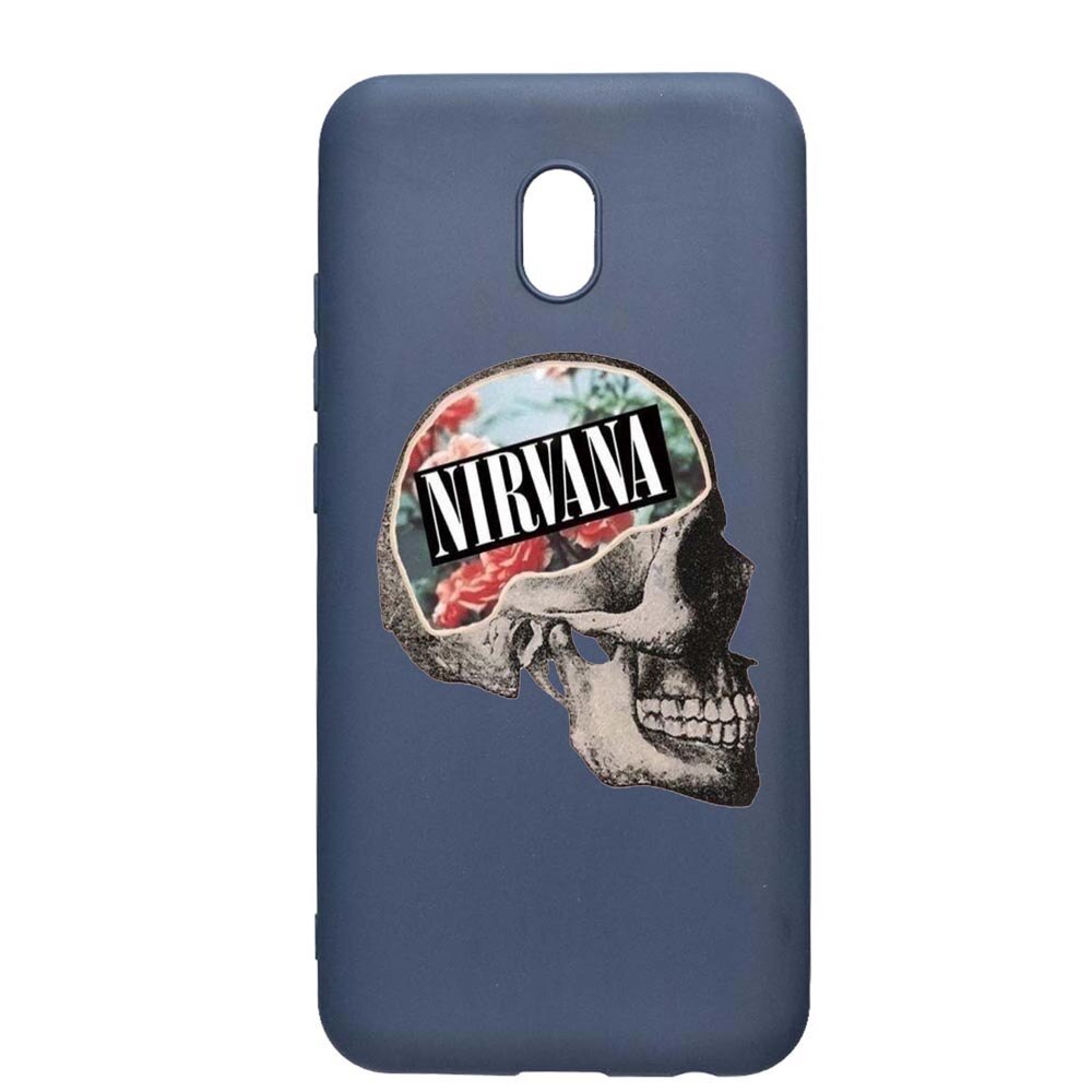 Husa Xiaomi Redmi 8A, Nirvana, rezistenta la uzura, anti-alunecare, din silicon Premium, AlaskanBlue, AB535