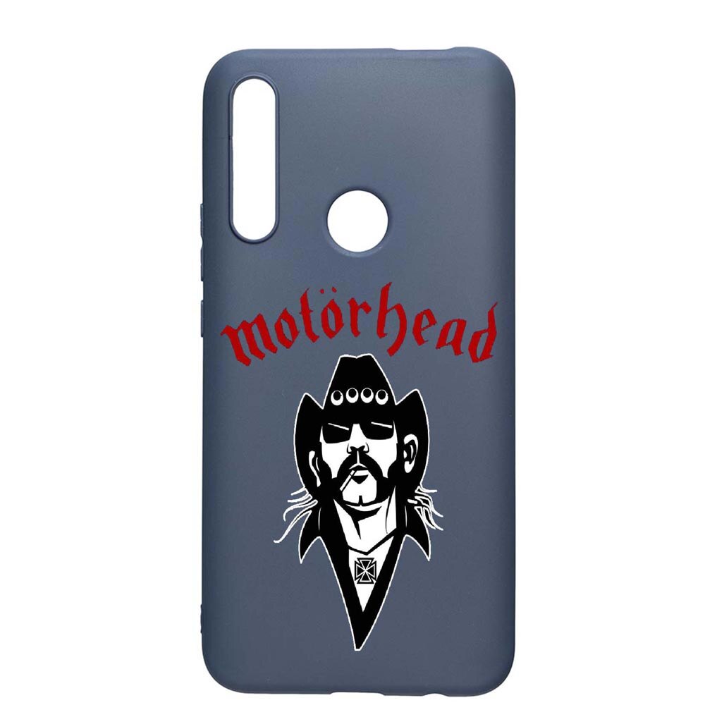 Husa Huawei P Smart Z, Motorhead, rezistenta la uzura, anti-alunecare, din silicon Premium, AlaskanBlue, AB538