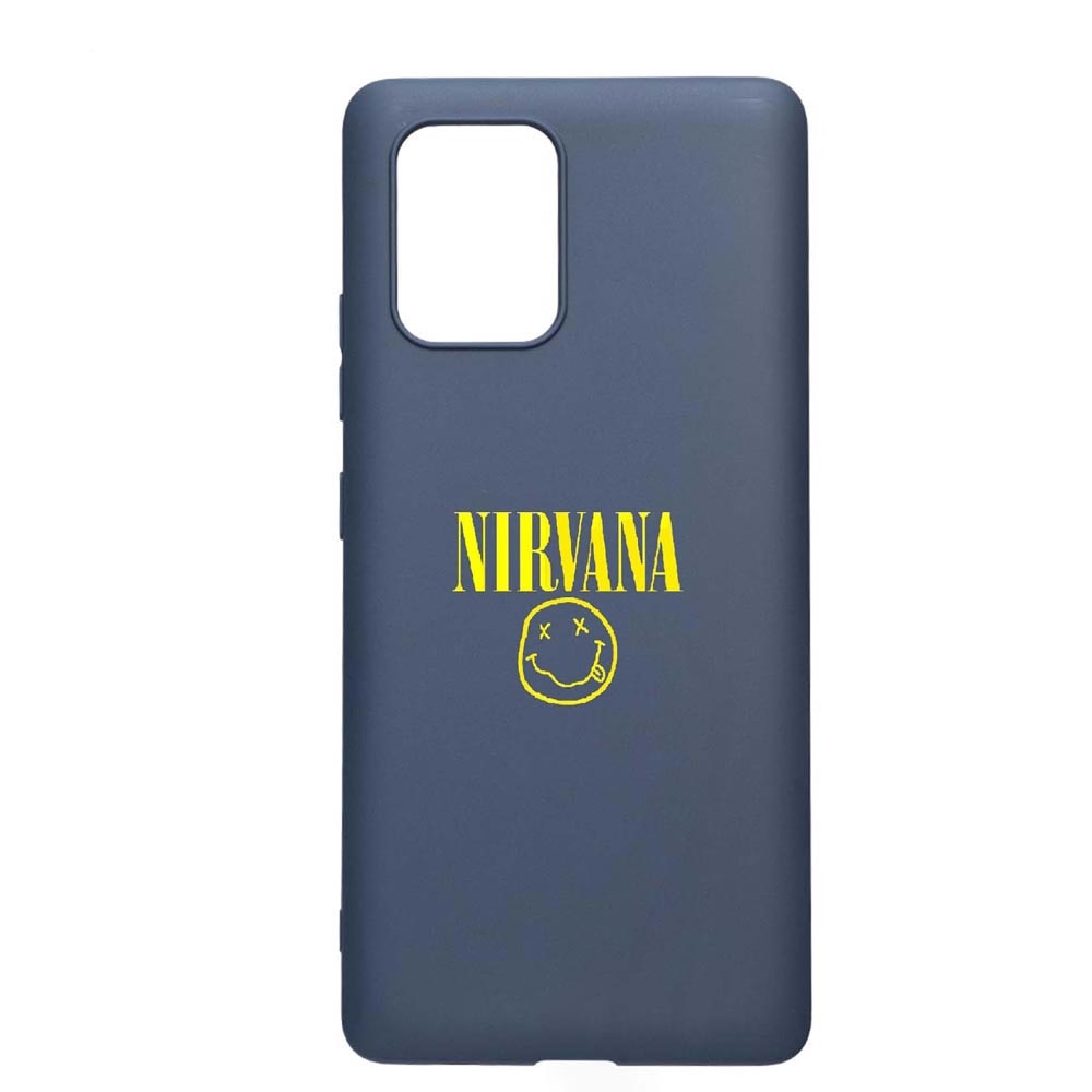 Husa Samsung Galaxy A71, Nirvana, rezistenta la uzura, anti-alunecare, din silicon Premium, AlaskanBlue, AB540