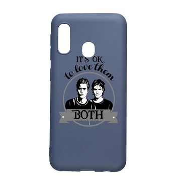 Husa Samsung Galaxy A20e, Vampire Diaries, rezistenta la uzura, anti-alunecare, din silicon Premium, AlaskanBlue, AB584 Husa Samsung Galaxy A20e, Vampire Diaries, rezistenta la uzura, anti-alunecare, din silicon Premium, AlaskanBlue, AB584