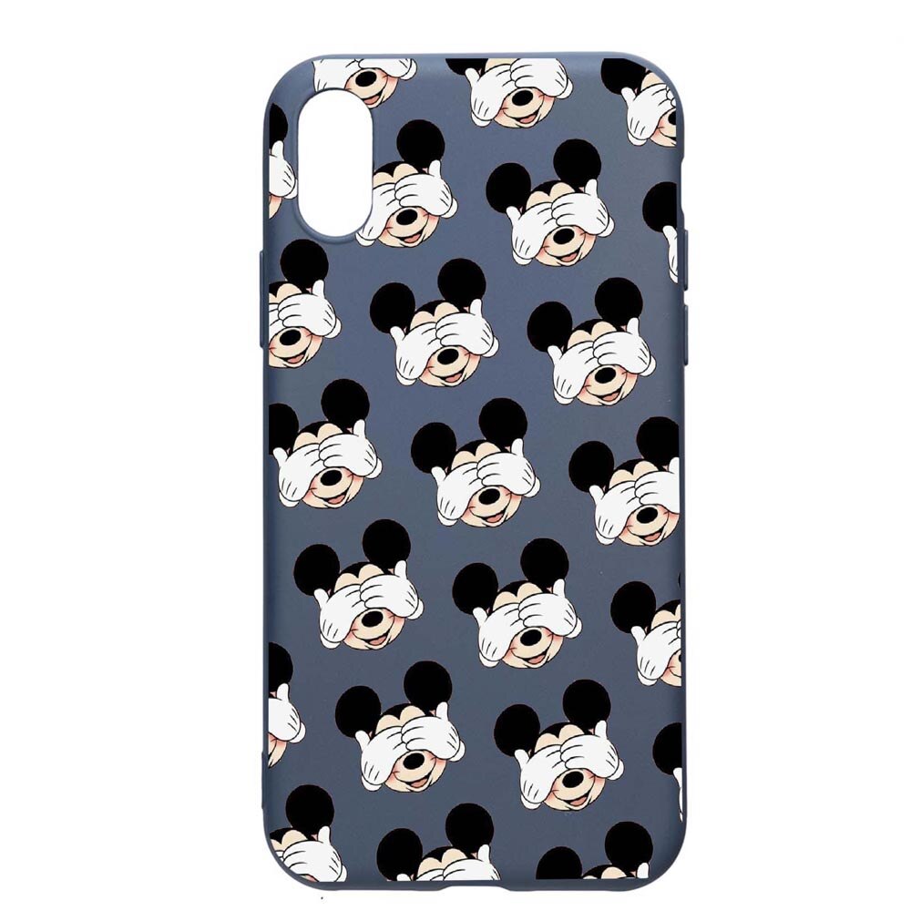 Husa Samsung Galaxy A10, Mini Mouse, rezistenta la uzura, anti-alunecare, din silicon Premium, AlaskanBlue, AB603