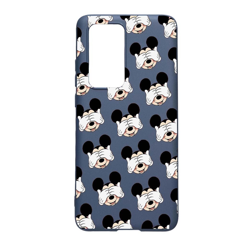 Husa Huawei P40 Pro, Mini Mouse, rezistenta la uzura, anti-alunecare, din silicon Premium, AlaskanBlue, AB603