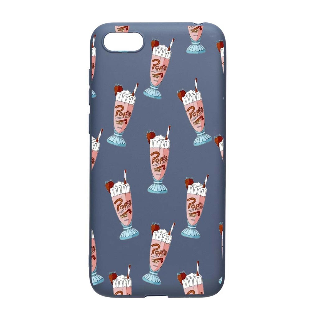 Husa Apple iPhone 6S / 6, Riverdale - Shake, rezistenta la uzura, anti-alunecare, din silicon Premium, AlaskanBlue, AB609