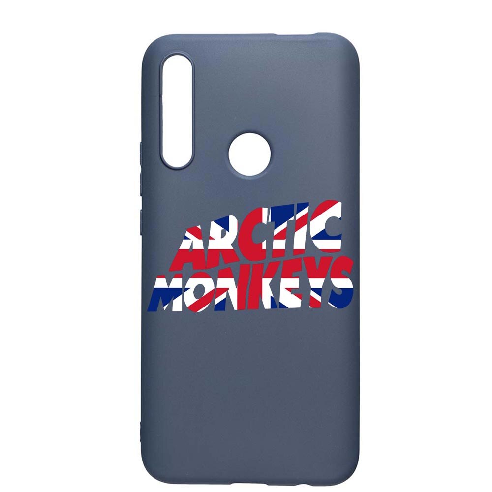 Husa Huawei P Smart Z, Arctic Monkey, rezistenta la uzura, anti-alunecare, din silicon Premium, AlaskanBlue, AB548