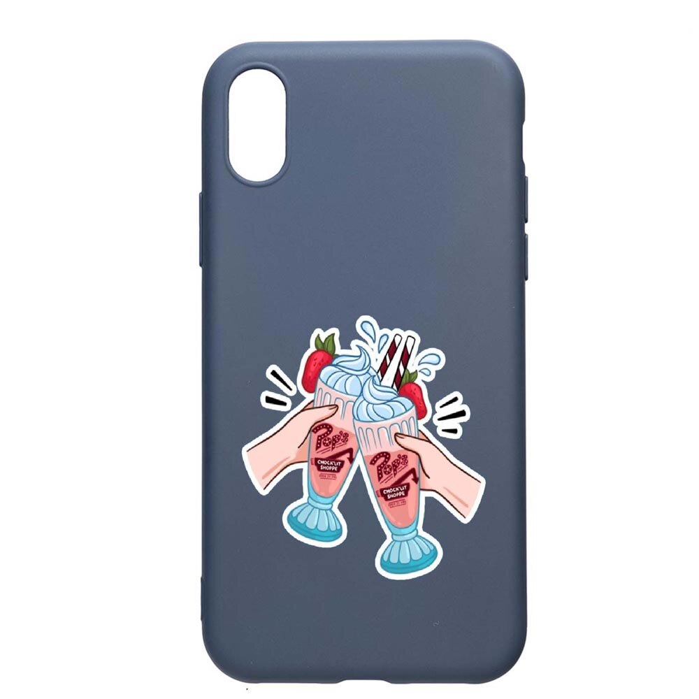 Husa Xiaomi Redmi 7A, Riverdale - Shake, rezistenta la uzura, anti-alunecare, din silicon Premium, AlaskanBlue, AB613