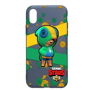 Husa Samsung Galaxy A10, Brawl Stars Leon, rezistenta la uzura, anti-alunecare, din silicon Premium, AlaskanBlue, AB647 Husa Samsung Galaxy A10, Brawl Stars Leon, rezistenta la uzura, anti-alunecare, din silicon Premium, AlaskanBlue, AB647