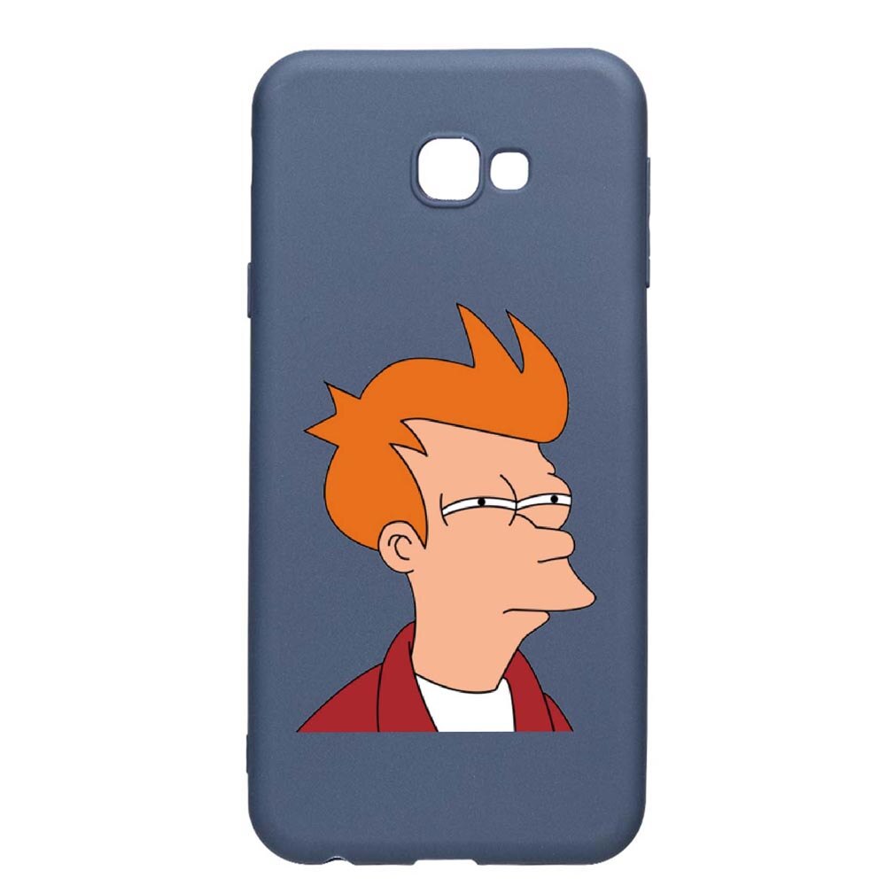 Husa Samsung Galaxy J4 Plus, Meme, rezistenta la uzura, anti-alunecare, din silicon Premium, AlaskanBlue, AB663