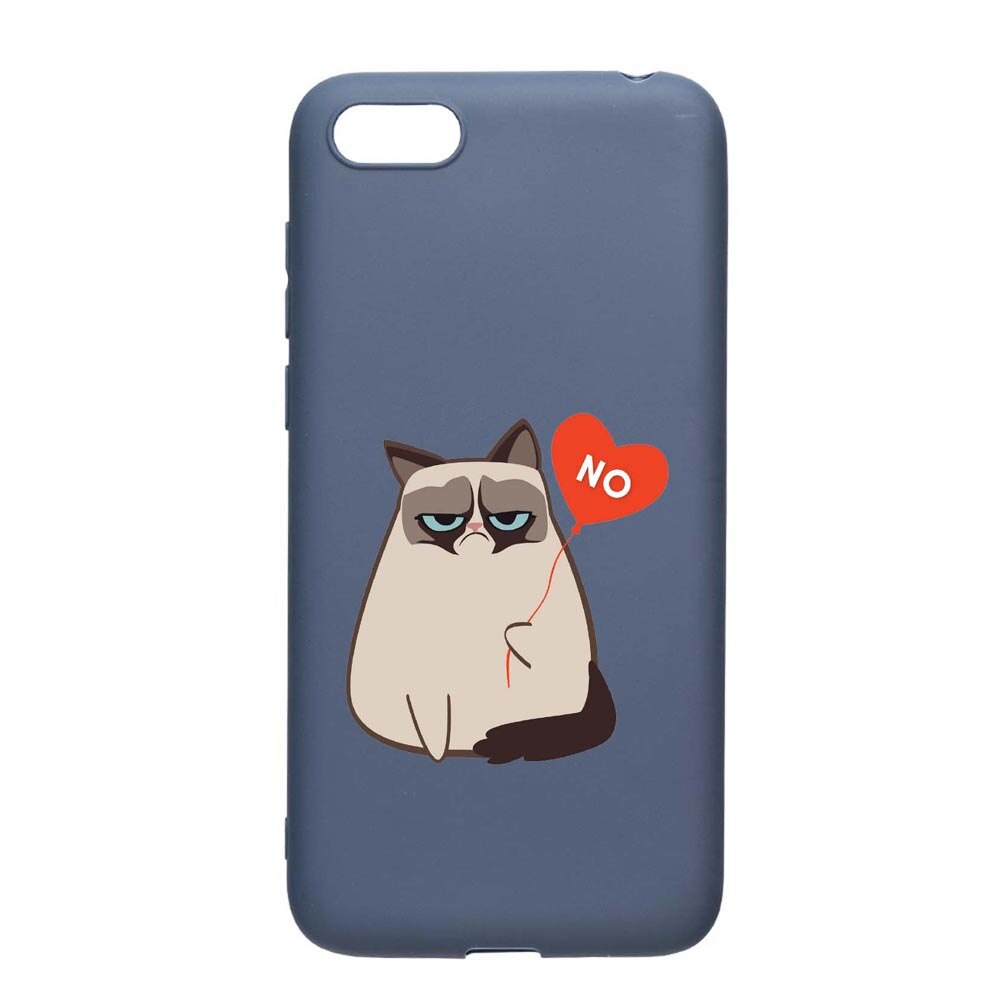 Husa Xiaomi Redmi 6A, Meme - Gumpy, rezistenta la uzura, anti-alunecare, din silicon Premium, AlaskanBlue, AB657