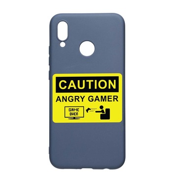 Husa Samsung Galaxy A20, Angry Gamer, rezistenta la uzura, anti-alunecare, din silicon Premium, AlaskanBlue, AB673 Husa Samsung Galaxy A20, Angry Gamer, rezistenta la uzura, anti-alunecare, din silicon Premium, AlaskanBlue, AB673