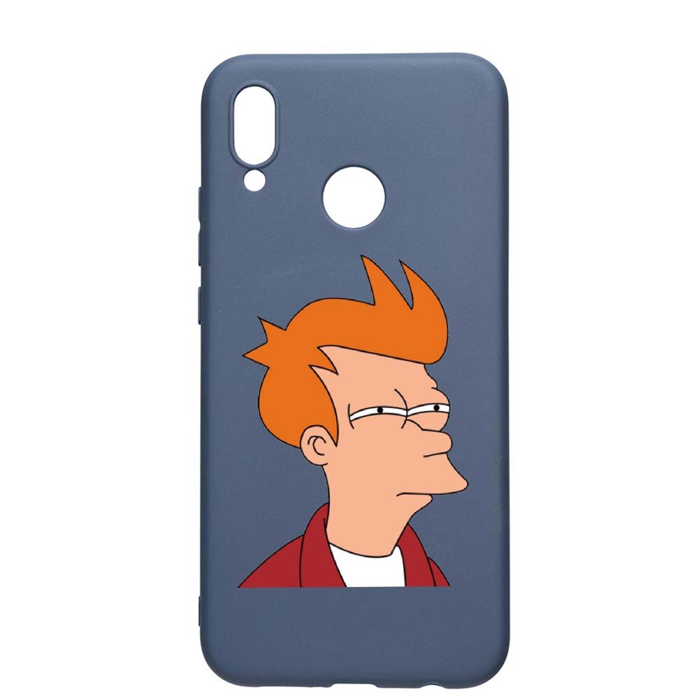 Husa Samsung Galaxy A20, Meme, rezistenta la uzura, anti-alunecare, din silicon Premium, AlaskanBlue, AB663