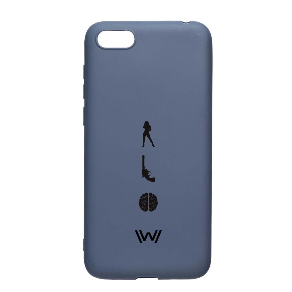 Husa Xiaomi Redmi 6A, Westworld, Movie, rezistenta la uzura, anti-alunecare, din silicon Premium, AlaskanBlue, AB675