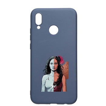 Husa Huawei P20 Lite, Westworld, Movie, rezistenta la uzura, anti-alunecare, din silicon Premium, AlaskanBlue, AB677 Husa Huawei P20 Lite, Westworld, Movie, rezistenta la uzura, anti-alunecare, din silicon Premium, AlaskanBlue, AB677