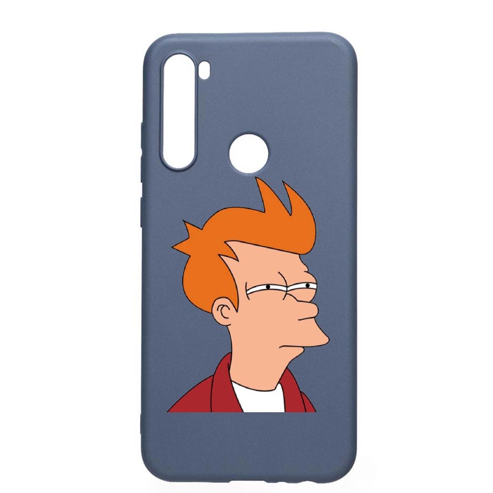 Husa Xiaomi Redmi Note 8T, Meme, rezistenta la uzura, anti-alunecare, din silicon Premium, AlaskanBlue, AB663