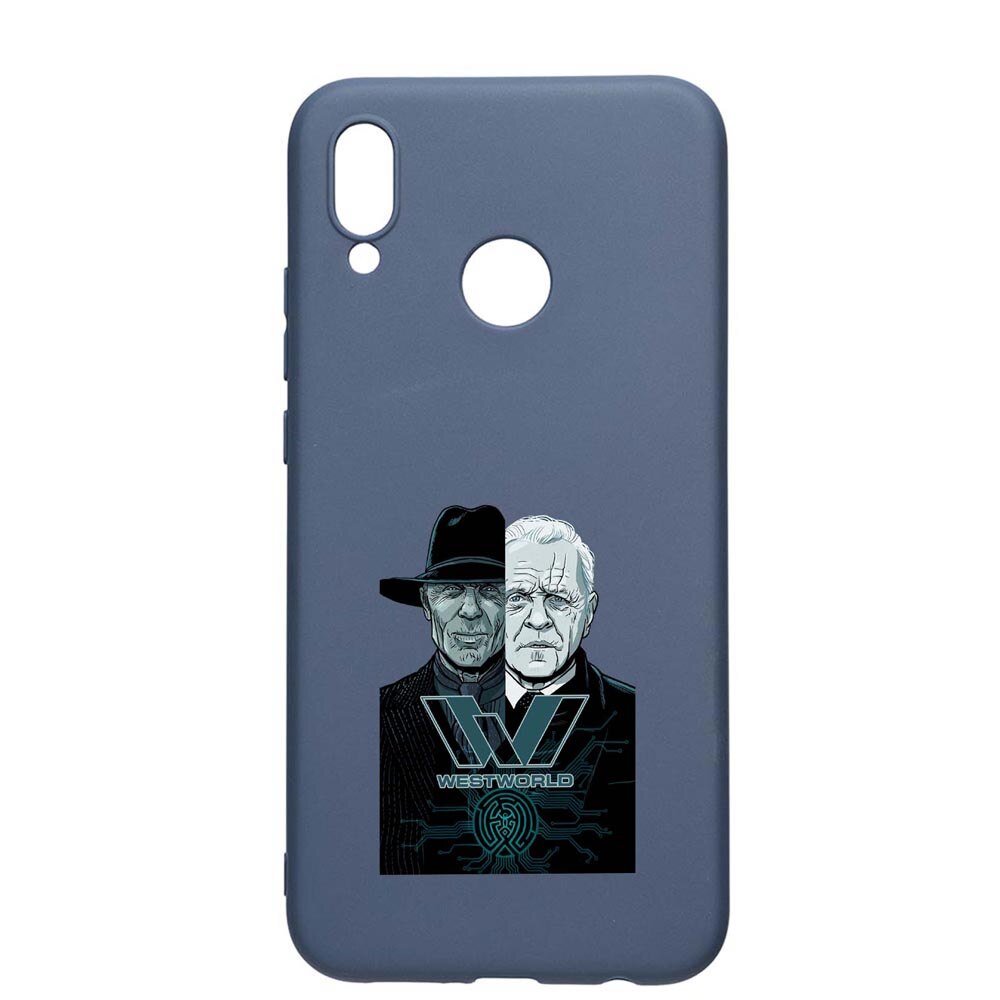 Husa Samsung Galaxy A20, Westworld, Movie, rezistenta la uzura, anti-alunecare, din silicon Premium, AlaskanBlue, AB678