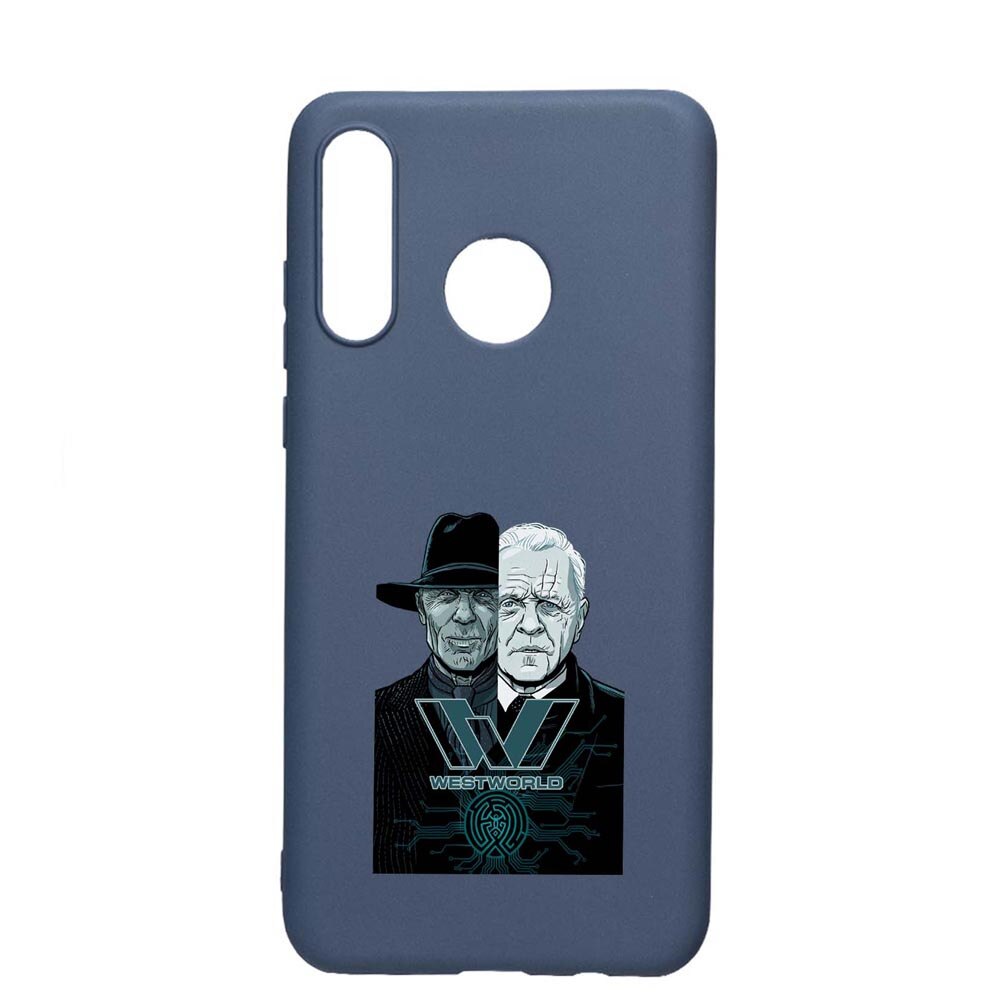 Husa Huawei P30 Lite, Westworld, Movie, rezistenta la uzura, anti-alunecare, din silicon Premium, AlaskanBlue, AB678