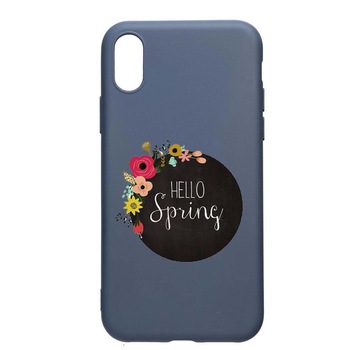 Husa Apple iPhone XR, Hello Spring, rezistenta la uzura, anti-alunecare, din silicon Premium, AlaskanBlue, AB684 Husa Apple iPhone XR, Hello Spring, rezistenta la uzura, anti-alunecare, din silicon Premium, AlaskanBlue, AB684