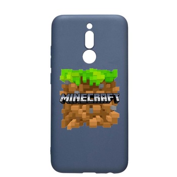 Husa Xiaomi Redmi 8, Minecraft, rezistenta la uzura, anti-alunecare, din silicon Premium, AlaskanBlue, AB726 Husa Xiaomi Redmi 8, Minecraft, rezistenta la uzura, anti-alunecare, din silicon Premium, AlaskanBlue, AB726