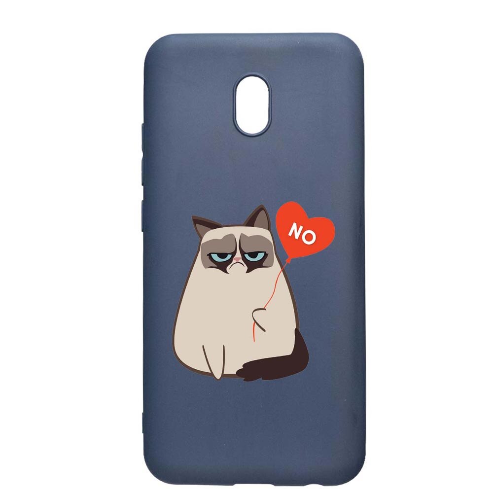 Husa Xiaomi Redmi 8A, Meme - Gumpy, rezistenta la uzura, anti-alunecare, din silicon Premium, AlaskanBlue, AB657