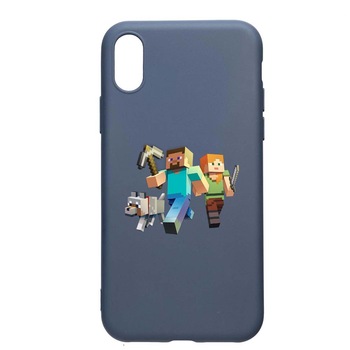 Husa Xiaomi Redmi 7A, Minecraft, rezistenta la uzura, anti-alunecare, din silicon Premium, AlaskanBlue, AB730 Husa Xiaomi Redmi 7A, Minecraft, rezistenta la uzura, anti-alunecare, din silicon Premium, AlaskanBlue, AB730