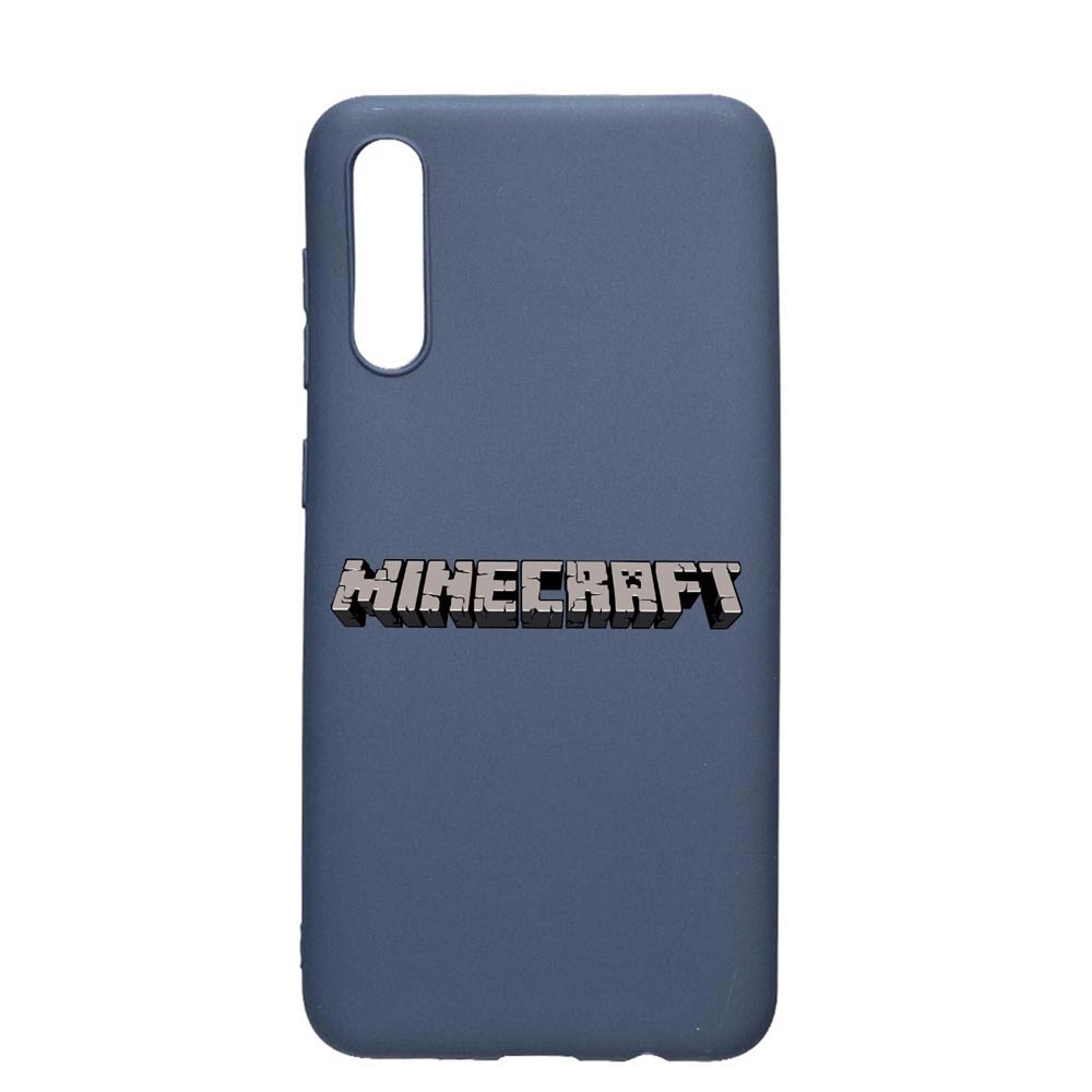 Husa Xiaomi Redmi 9A, Minecraft, rezistenta la uzura, anti-alunecare, din silicon Premium, AlaskanBlue, AB729