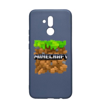 Husa Huawei Mate 20 Lite, Minecraft, rezistenta la uzura, anti-alunecare, din silicon Premium, AlaskanBlue, AB726 Husa Huawei Mate 20 Lite, Minecraft, rezistenta la uzura, anti-alunecare, din silicon Premium, AlaskanBlue, AB726