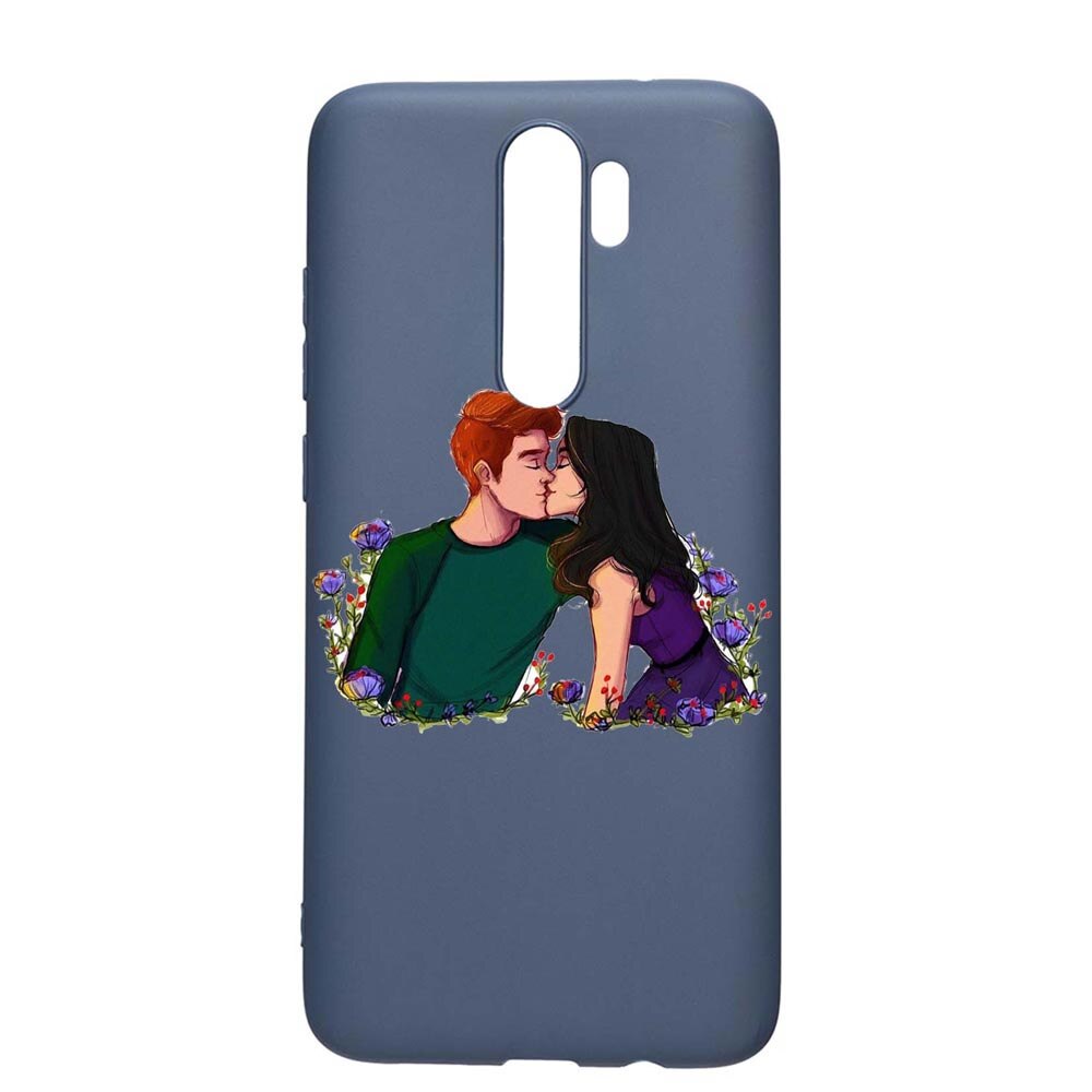 Husa Xiaomi Redmi Note 8 Pro, Riverdale - Love, rezistenta la uzura, anti-alunecare, din silicon Premium, AlaskanBlue, AB622