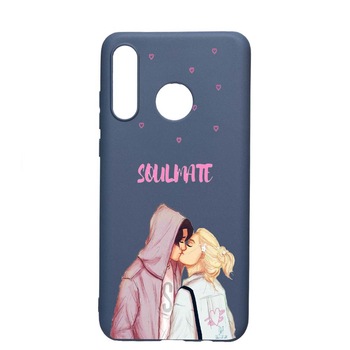 Husa Huawei P30 Lite, Happy Flowers, rezistenta la uzura, anti-alunecare, din silicon Premium, AlaskanBlue, AB626 Husa Huawei P30 Lite, Happy Flowers, rezistenta la uzura, anti-alunecare, din silicon Premium, AlaskanBlue, AB626