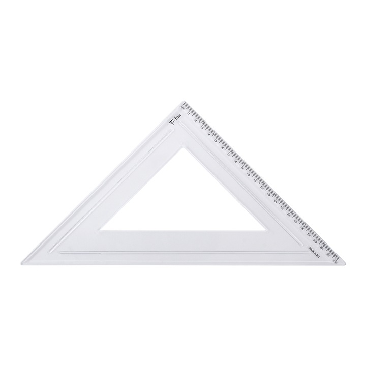 Echer, Filipov, Dreptunghic, Isoscel, 45 grade, 23 cm