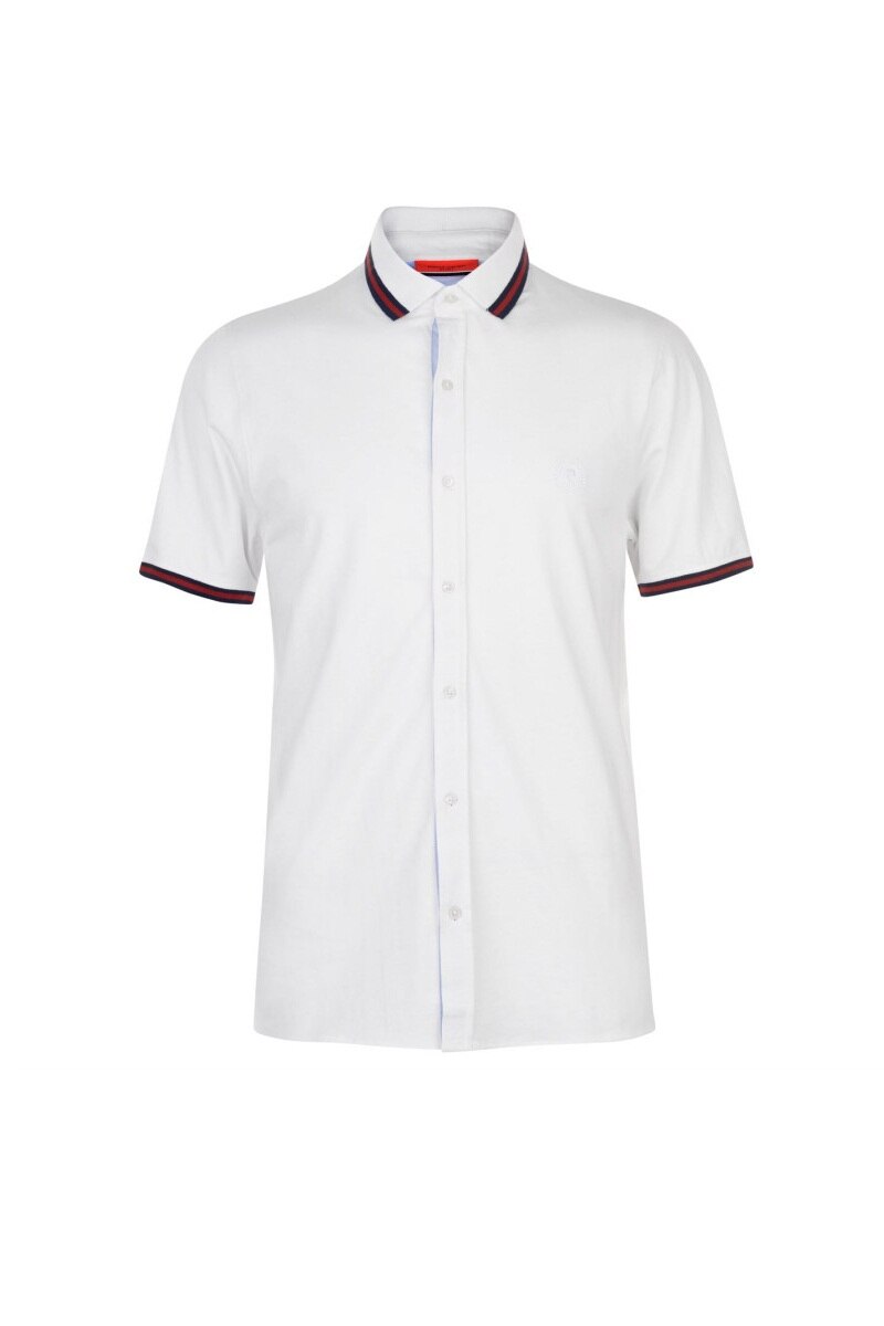 Camasa barbati, Pierre Cardin Tipped, Bumbac, M EU, Alb