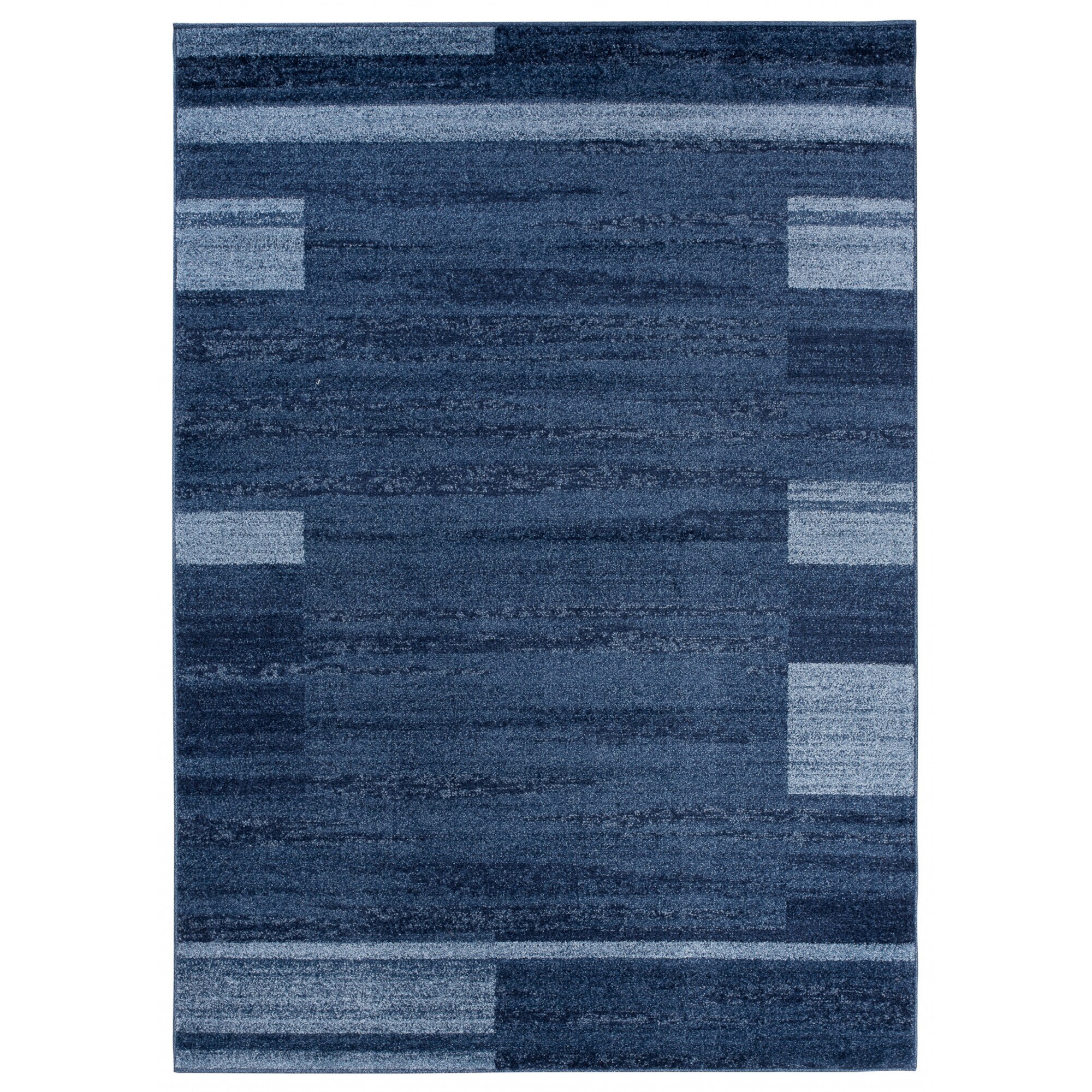 Covor Sari Runner Chemex 3443A 3TX albastru 300x400