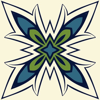 Set 6 buc stickere autocolante faianta decorativa 20cm x 20cm model contur floare 1 Set 6 buc stickere autocolante faianta decorativa 20cm x 20cm model contur floare 1