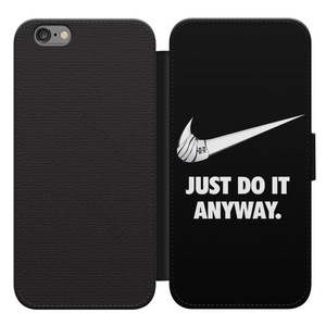Husa Flip Cover Compatibila Cu Iphone 12 Pro Nike Just Do It Anyway Negru Alb Emag Ro