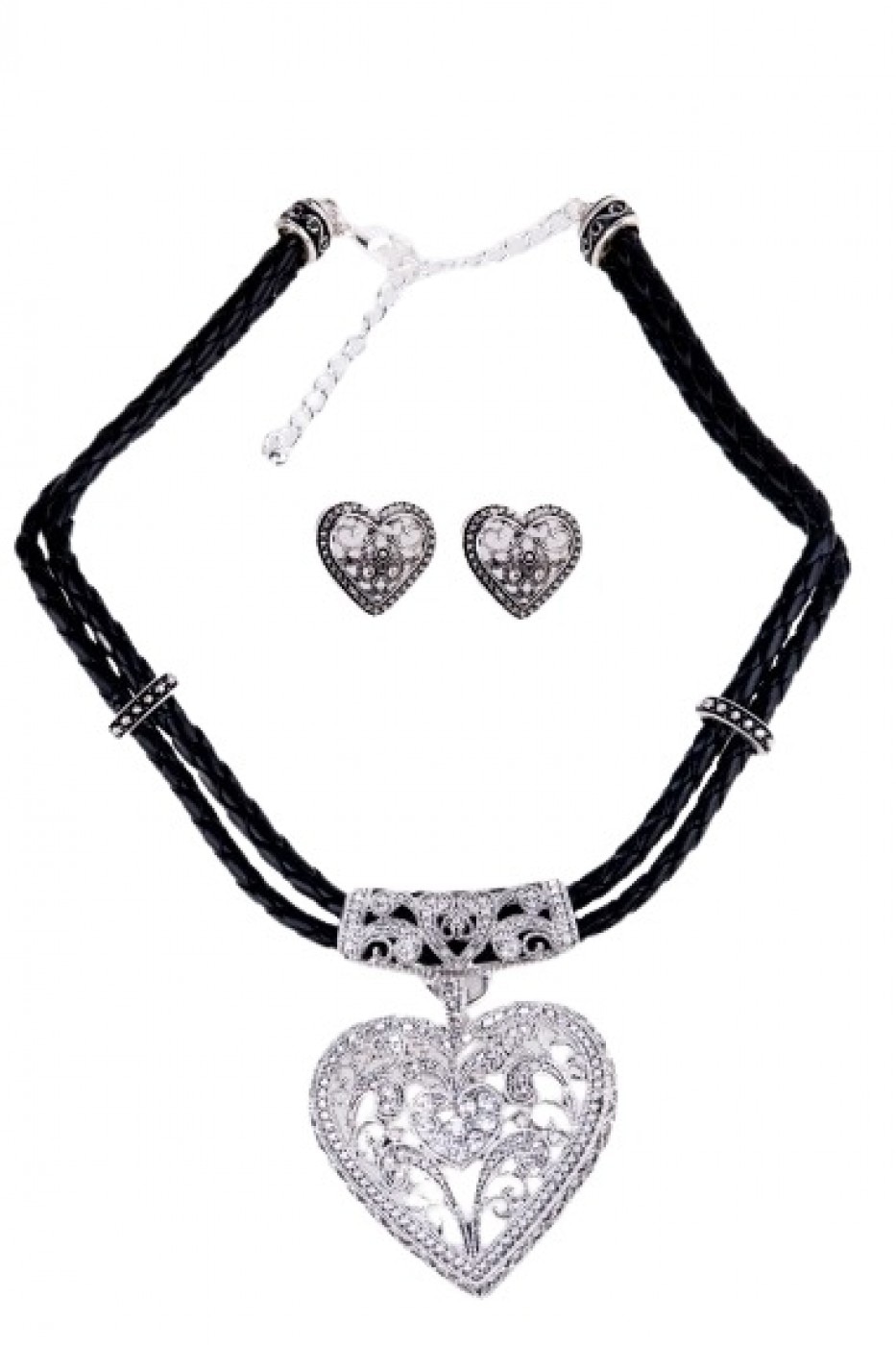 Set colier si cercei Monna Noblesse NES00120 Multicolor