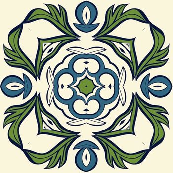 Set 8 buc stickere autocolante faianta decorativa 15cm x 15cm model Vintage Green Blue Set 8 buc stickere autocolante faianta decorativa 15cm x 15cm model Vintage Green Blue