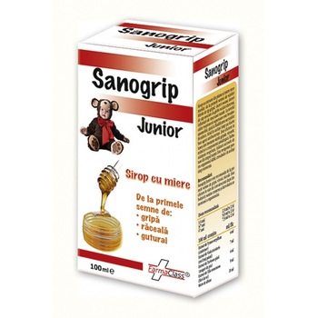 FarmaClass Sirop Sanogrip Junior 100 ml FarmaClass Sirop Sanogrip Junior 100 ml