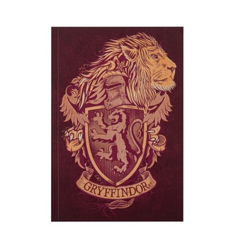 Caiet Harry Potter Gryffindor A5, Rosu Caiet Harry Potter Gryffindor A5, Rosu