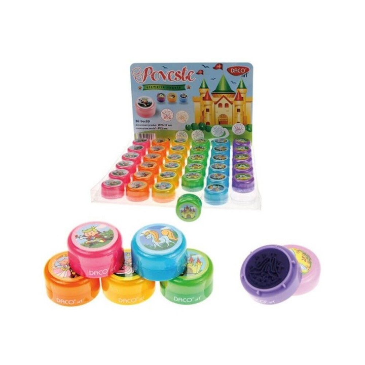 Set 36 Stampile Tusate DACO Poveste