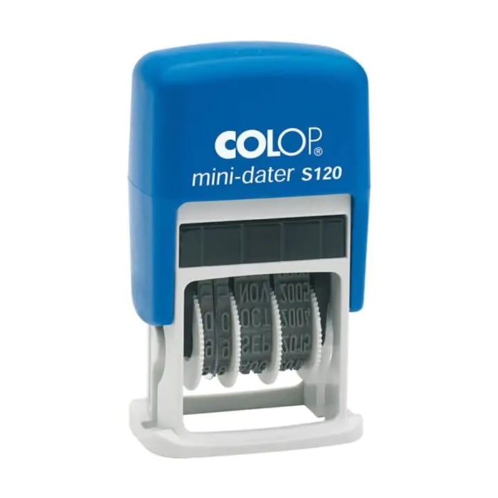 COLOP Mini Dater S120, Dátumbélyegző, Fekete tintával