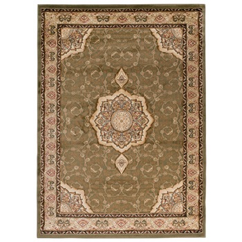 Covor Yesemek Short Pile Traditional Ornament Chemex 5071A verde 300x400 Covor Yesemek Short Pile Traditional Ornament Chemex 5071A verde 300x400