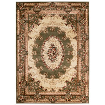 Covor Yesemek Short Pile Traditional Ornament Chemex 5889A verde 160x220 Covor Yesemek Short Pile Traditional Ornament Chemex 5889A verde 160x220