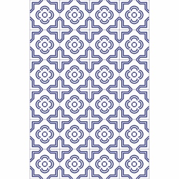 Set 6 buc stickere autocolante faianta decorativa 20cm x 30cm model vintage Moroccan Blue Set 6 buc stickere autocolante faianta decorativa 20cm x 30cm model vintage Moroccan Blue