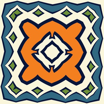 Set 8 buc stickere autocolante faianta decorativa 15cm x 15cm model cu margini albastre Set 8 buc stickere autocolante faianta decorativa 15cm x 15cm model cu margini albastre