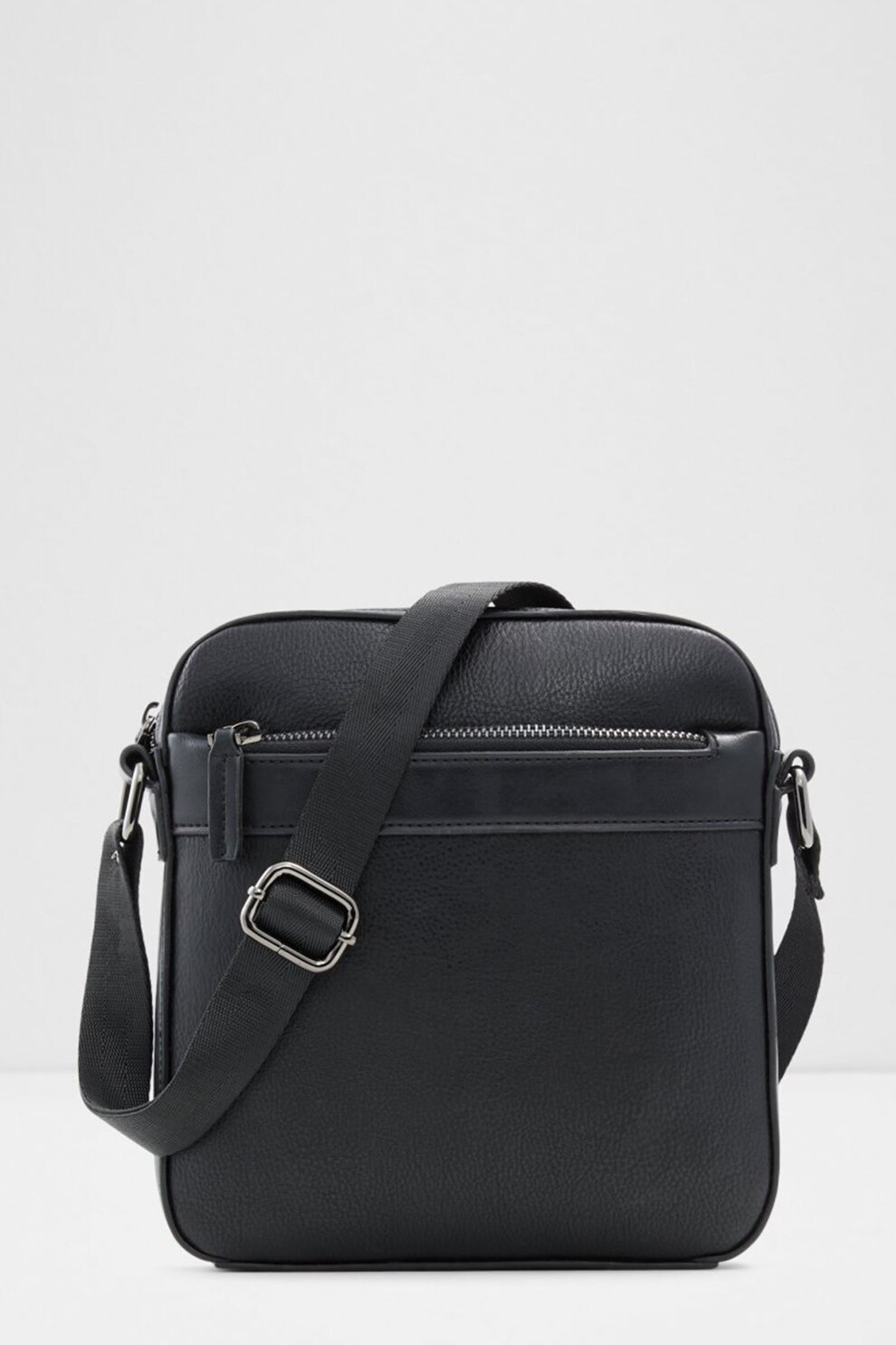 Aldo, Geanta crossbody de piele ecologica Trevone, Negru