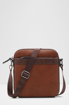Aldo, Geanta crossbody de piele ecologica Trevone, Coniac Aldo, Geanta crossbody de piele ecologica Trevone, Coniac