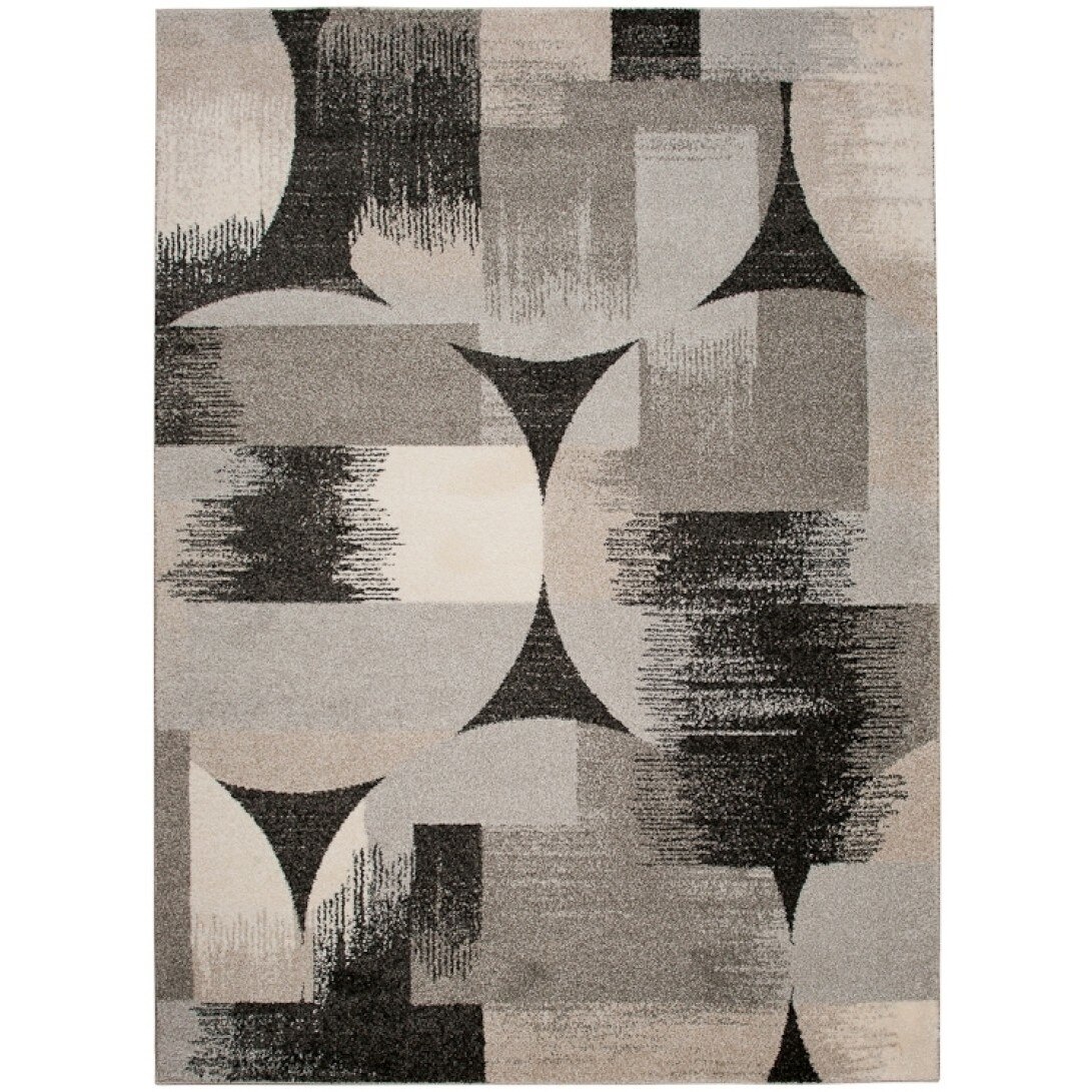 Covor Rasta Modern Chemex E238A negru 200x290