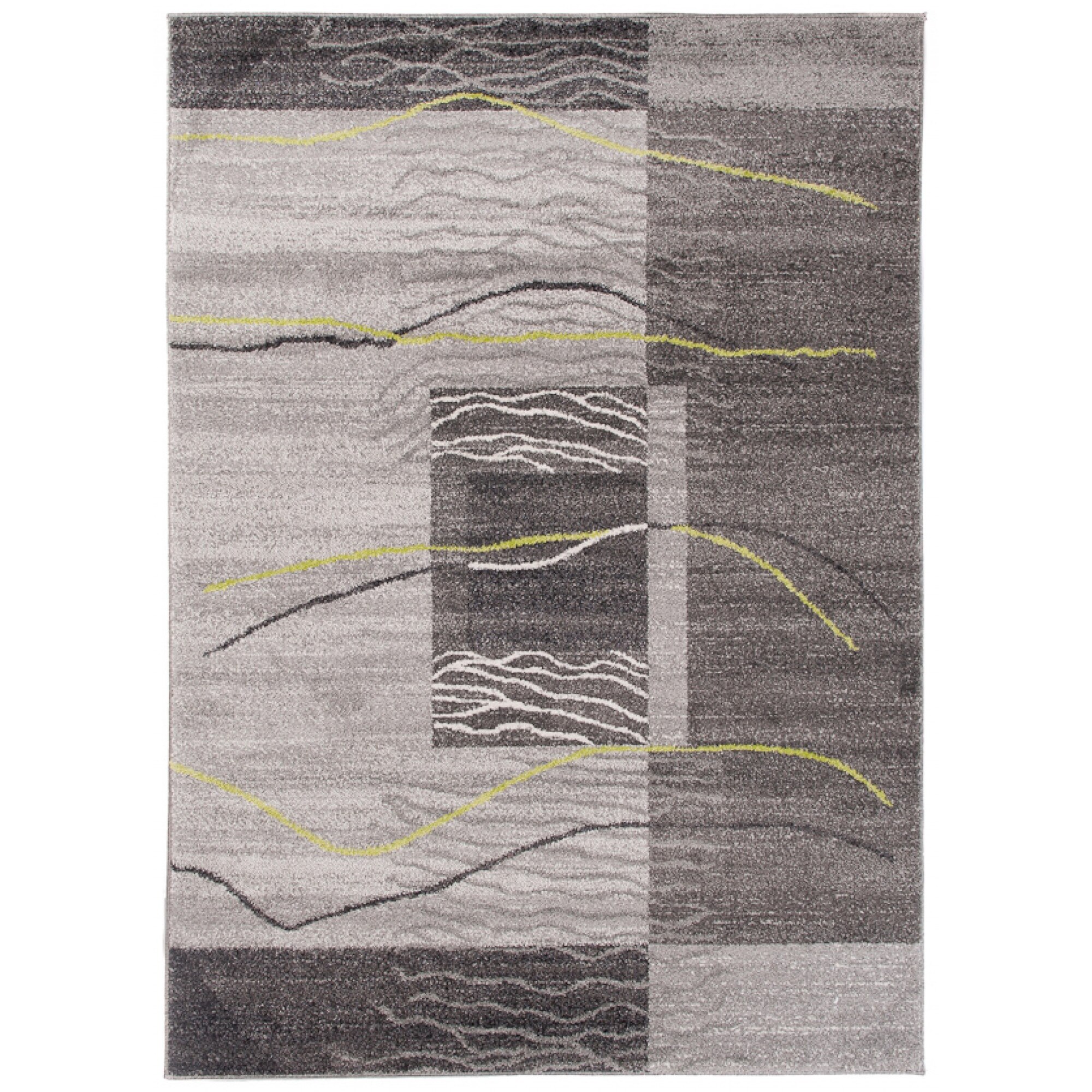 Covor Rasta Modern Chemex H090D gri 80x150