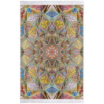 Covor Persan Mecanic EuCarpet 100481c4 Dimensiune 150x225cm Design Modern Multicolor Covor Persan Mecanic EuCarpet 100481c4 Dimensiune 150x225cm Design Modern Multicolor