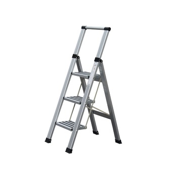 Scara aluminiu slim, Kruger, 3 trepte, 150 kg Scara aluminiu slim, Kruger, 3 trepte, 150 kg